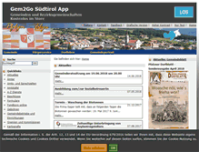Tablet Screenshot of gemeinde.pfalzen.bz.it